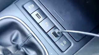 VW Golf usb fast charger install