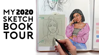 MY 2019/20 SKETCHBOOK TOUR 💖