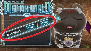 How to MAX OUT the FIELD GUIDE in Digimon World Next Order FAST - All 232 Digimon RAISED