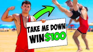 Take Me Down, Win $100 vs Strangers (Venice Beach)