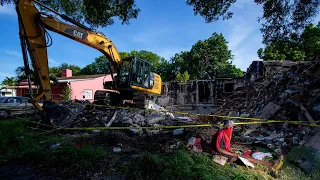 Miami man's home demolished leaving him on the streets