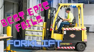 BEST EPIC FORKLIFT FAILS COMPILATION! NEW APRIL 2021