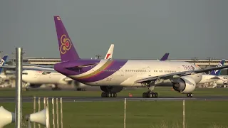 2024.05.05成田空港　B77W（トリプルセブン）離陸７連＆エミレーツ航空A380