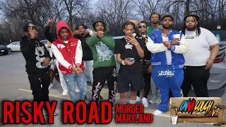 Risky Road (105th Maryland) Hood Vlogs | Robbing ShoeBox Baby , Beating MAF Teeski In LA & New Opps