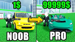 NOOB TO PRO | BECOME MILLIONAIRE IN CAR DEALERSHIP TYCOON