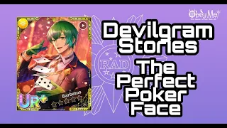 Ren'0 Plays [Obey Me] Devilgram Story. The Perfect Poker Face. And Solomon Character Song Reaction.