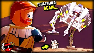 This only happens in LEGO Star Wars...