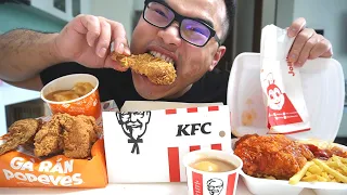 KFC vs POPEYE'S vs JOLLIBEE - Who Has The Better Fried Chicken!?