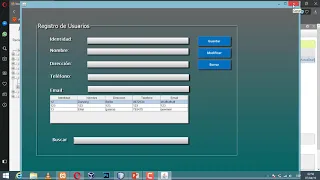 Programación en java: Mostrar, Modificar, Eliminar y buscar registros en MySQL.