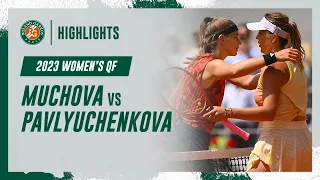 Muchova vs Pavlyuchenkova Quarter-final Highlights | Roland-Garros 2023