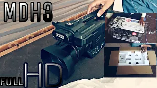 Panasonic MDH3 unboxing and review.