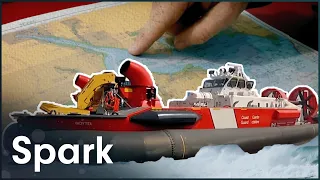 Hauling A Search And Rescue Hovercraft To Canada| Huge Moves | Spark