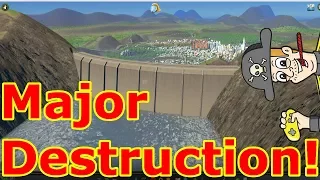 Cities Skylines Huge Dam Breach!