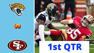 San Francisco 49ers vs. Jacksonville Jaguars Full Highlights 1st QTR | NFL Week 10, 2023
