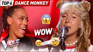 Most UNIQUE Dance Monkey covers on The Voice