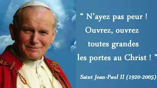 L'Homme en Blanc -Pierre Bachelet- Hommage à Jean Paul II + dédicace pour « mi hermanita Rose » 💕🦋