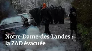 Les images de l’évacuation de la ZAD de Notre-Dame-des-Landes