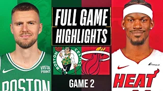 CELTICS vs HEAT Full Game 2 Highlights | April 23, 2024 | NBA Playoffs HIGHLIGHTS TODAY 2K23