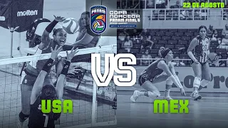 ESTADOS UNIDOS VS MEXICO - COPA NORCECA PANAM FINAL SIX 2023