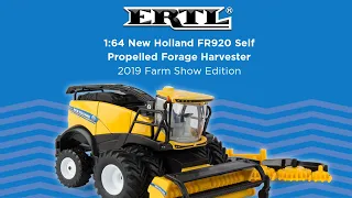 1:64 New Holland FR920 Self Propelled Forage Harvester Unboxing by ERTL - 2019 Farm Show Edition