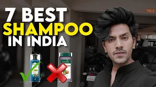 TOP 7 SHAMPOO IN 🇮🇳| BEST CHEMICAL FREE SHAMPOO FOR ALL SCALP TYPES (No paid promotion)