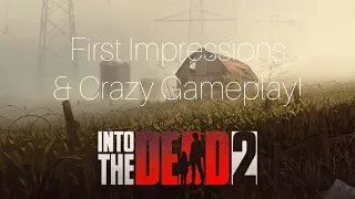 FIRST IMPRESSIONS & CRAZY GAMEPLAY!!! | Into The Dead 2