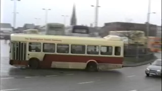 WEST BROMWICH BUSES MARCH 1991