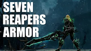 GW2 - Seven Reapers Armor Skins - Breastplate and Legguards - Guild Wars 2 End Of Dragons