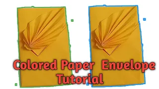 How to Make Amazing Origami Paper Envelope