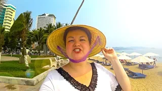 Vietnam 2019. Review of the beach in Nha Trang! Weather, sea, beach prices, night market