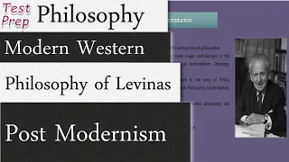 The Philosophy of Levinas: Modern Western Philosophy Post Modernism