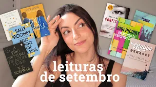 favorito e decepções 🌻 todos os livros que eu li em setembro