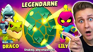 🔥NOWE LEGENDARNE JAJKA! 2 NOWYCH ZADYMIARZY (LEGENDA "DRACO") i AŻ 40 ZMUTOWANYCH w BRAWL STARS!😱