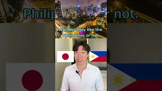 Do Japanese like the Philippines? A poll shows...
