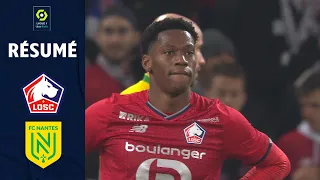 LOSC LILLE - FC NANTES (1 - 1) - Résumé - (LOSC - FCN) / 2021-2022