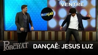 Porchat e Jesus Luz provam que sabem requebrar no Dançaê