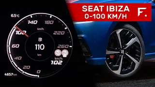 2022 Seat Ibiza FR 1.5 TSI DSG: 0-100 km/h Acceleration