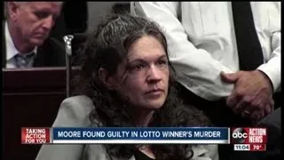 Dorice "Deedee" Moore guilty of murdering Florida Lottery winner Abraham Shakespeare