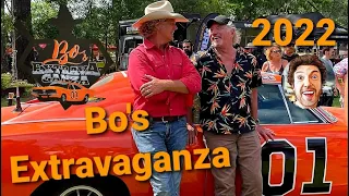 John Schneider's Bo's Extravaganza 2022, 150ft HellCat Jump, 1st General Lee, Outhouse Explosion