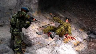 Military Raids the Infested Tunnels! S.T.A.L.K.E.R.: Call of Pripyat NPC Wars