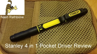 Stanley 4 In 1 Pocket Driver Review