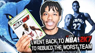 I Went Back To Rebuild The Worst Team in NBA 2K7...