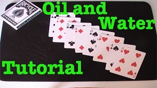 Oil and Water - Card Trick Tutorial