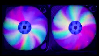 Dueling Fans White Noise | Fan Sounds to Sleep, Study, Focus | 10 Hours