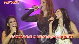 SIMONE E SIMARIA E IVETE SANGALO CANTANDO - O VIOLÃO E O NOSSO CACHORRO.