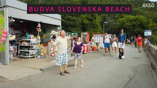 🏖️Budva🌴Slovenska Beach🌞Montenegro🇲🇪2023📷4K60