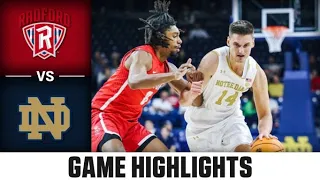Radford vs. Notre Dame Men's Basketball Highlights (2022-23)