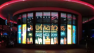Last illuminations reflections of Earth at Epcot "Live Replay"