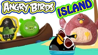 Angry Birds Island / McDonalds Happy Meal toys 2016 / Остров Энгри Бердс / Kids channel SanSanychTV