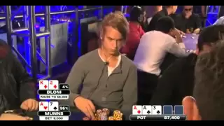 Viktor "Isildur1" Blom try to bluff in a tournament...worst bluff ever! Poker texas hold'em